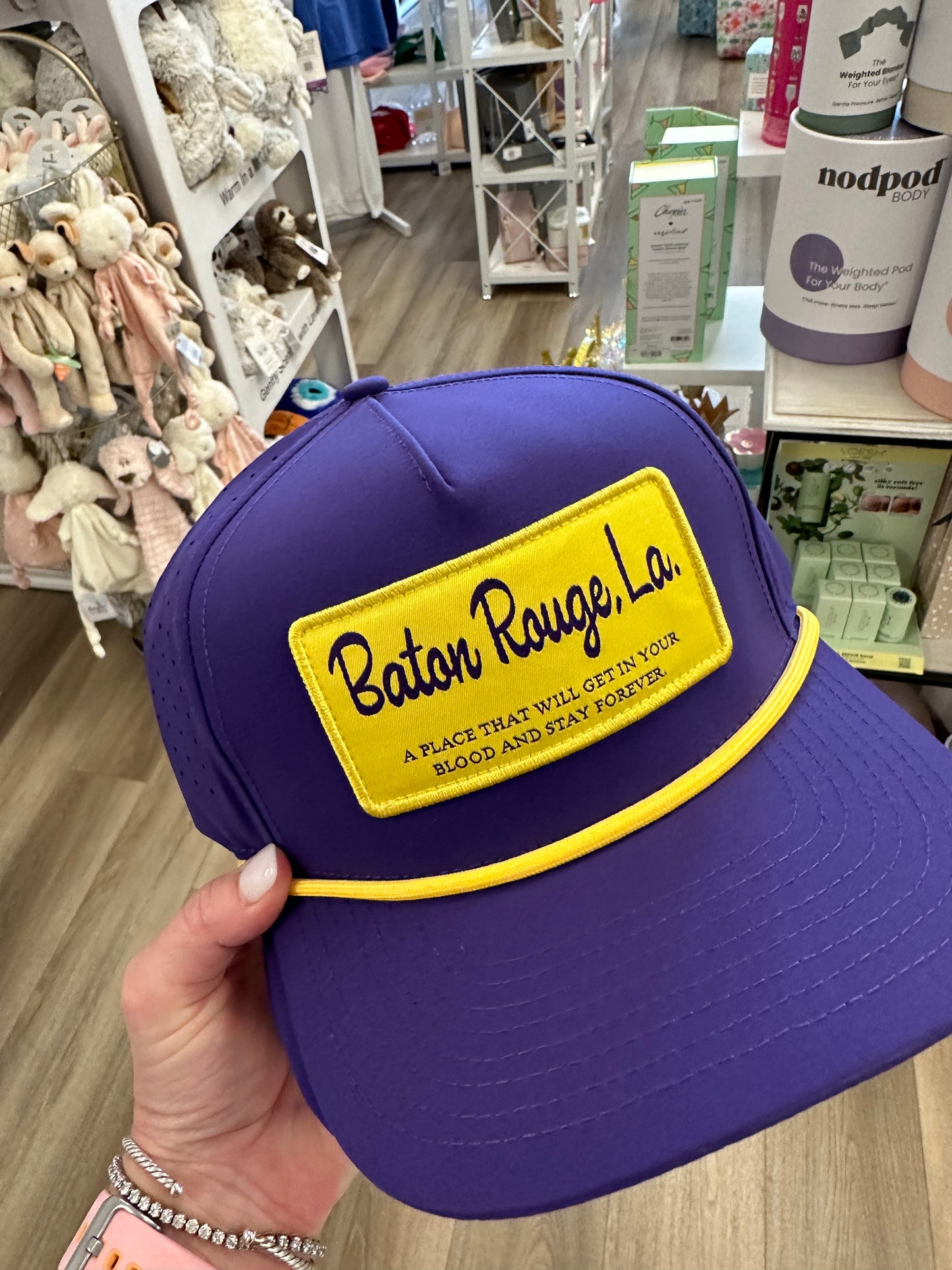 College Town Rope Hat with Patch