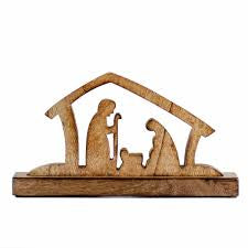 Away in a Manger Nativity Natural