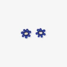 Tina Two Color Beaded Post Earrings