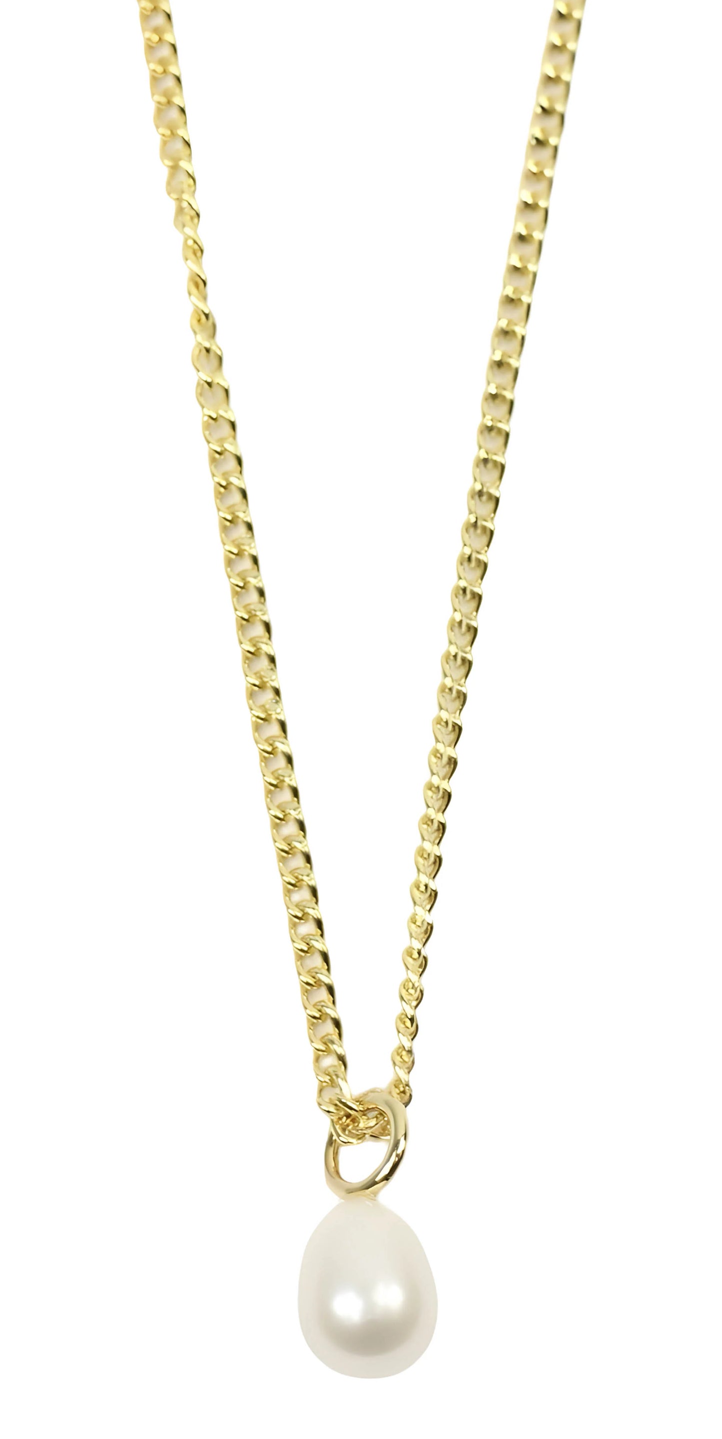 The Collins Single Pearl Necklace