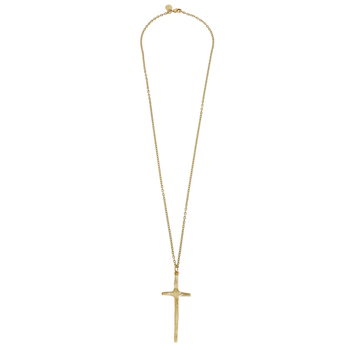Long Tall Cross Necklace