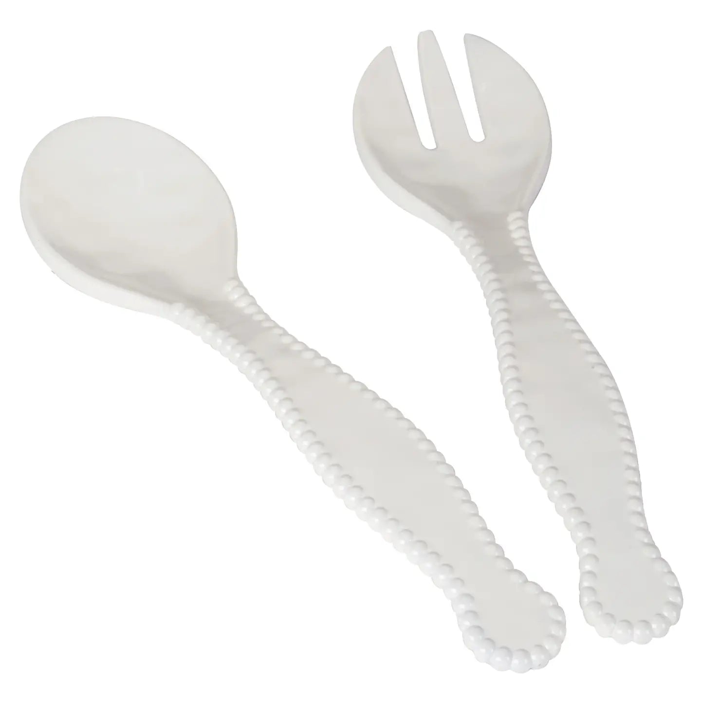 Perlette Cream 2PC Salad Servers