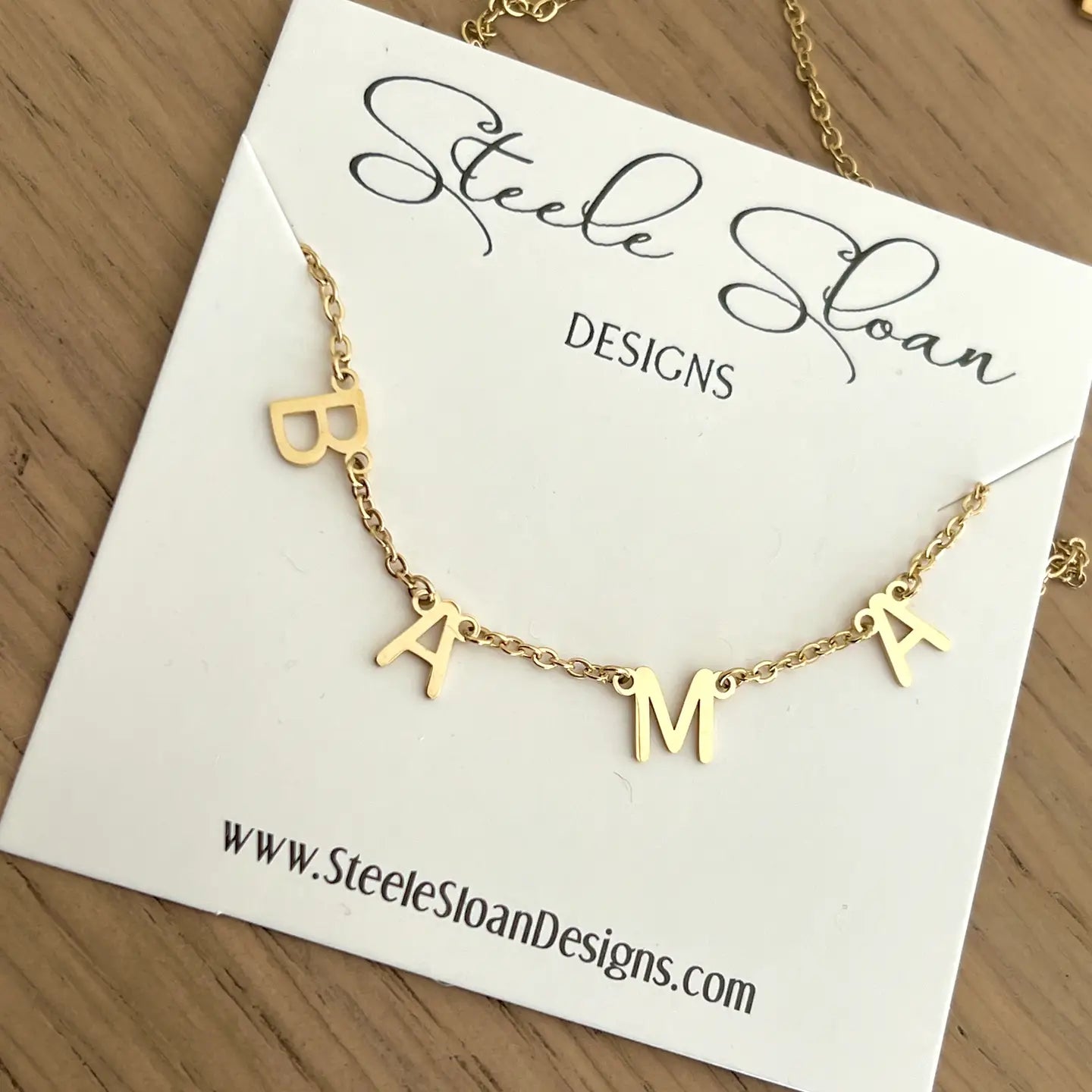 Gold Charm Necklace