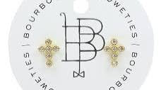 Cross Stud Earring
