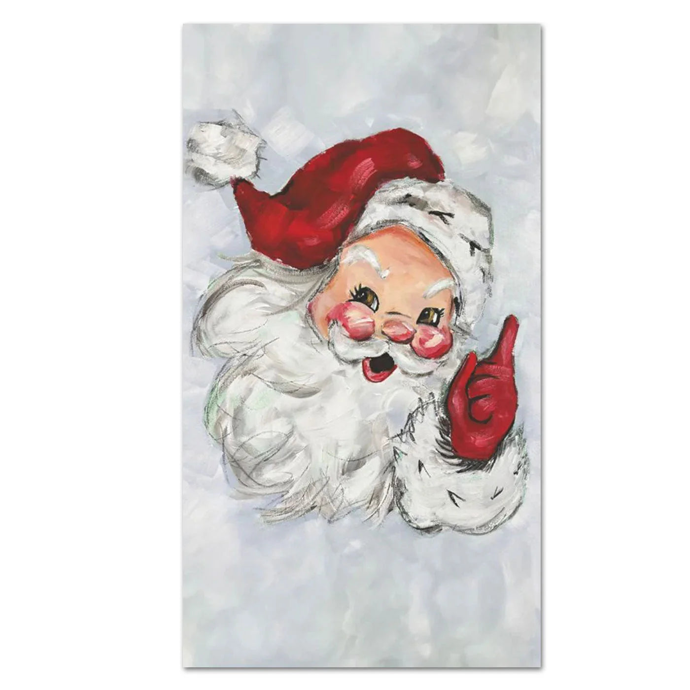 Jolly St. Nick Guest Towel