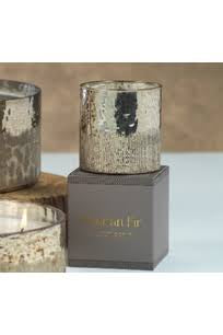 Siberian Fir Antique Gold Candle