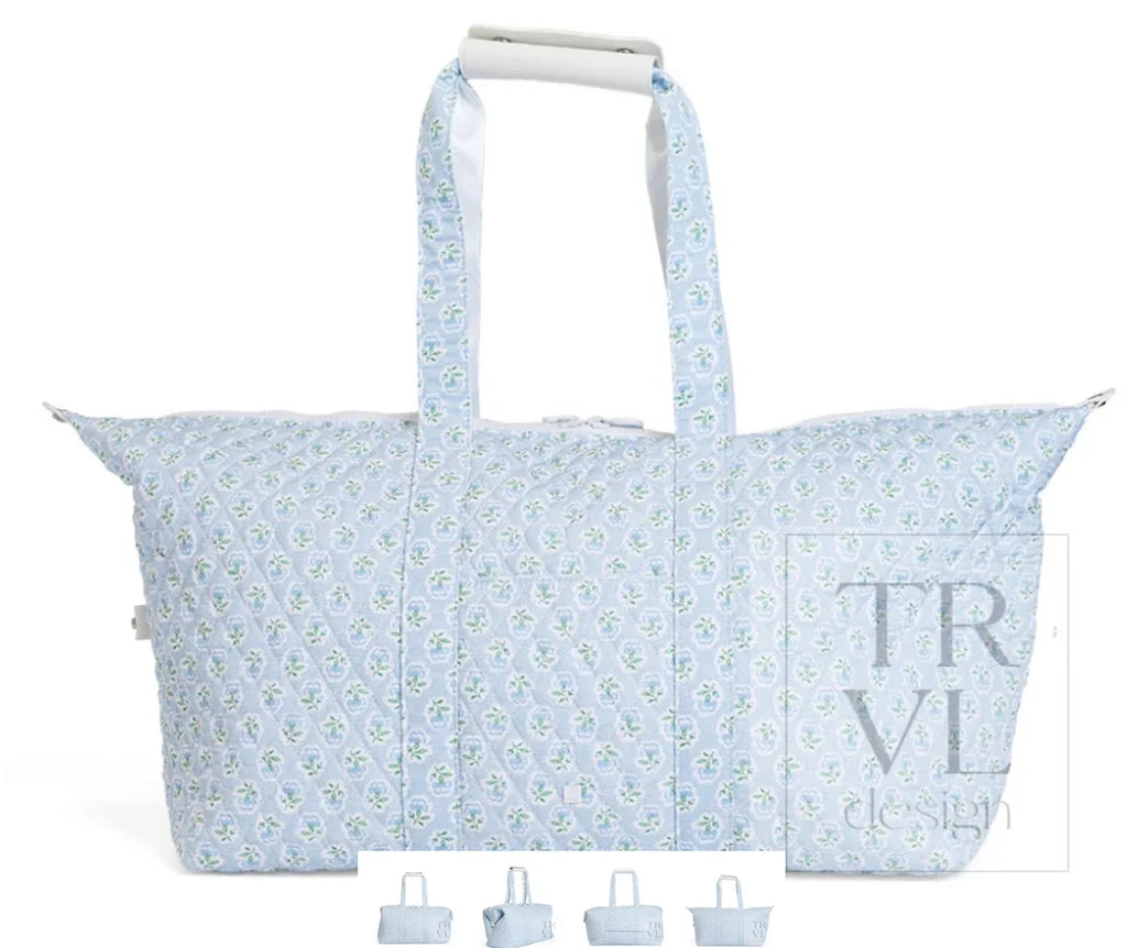 Quilted Top Zip Weekender