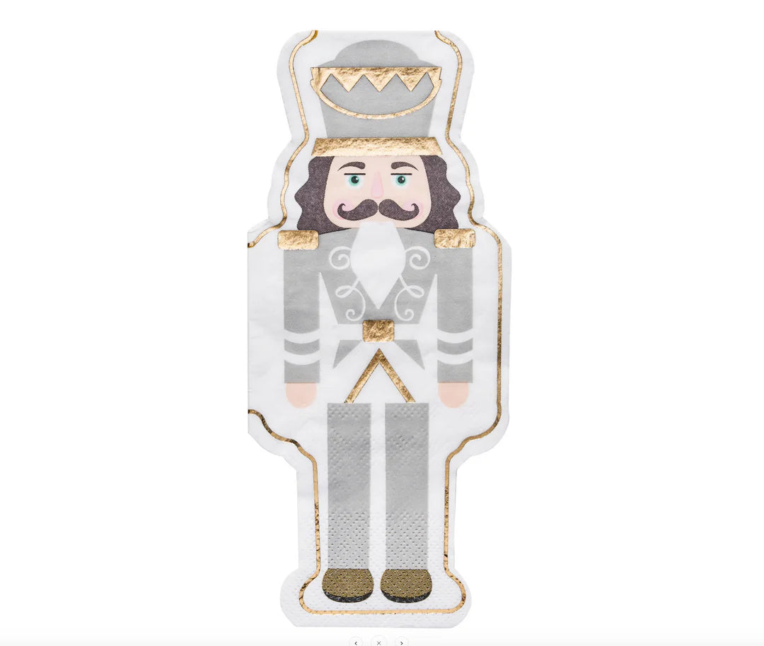 Gilded Nutcracker Guest Towel