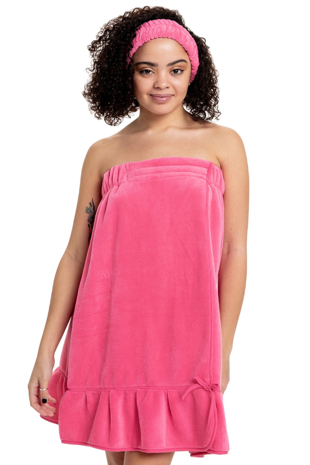 Ruffle Spa Wrap