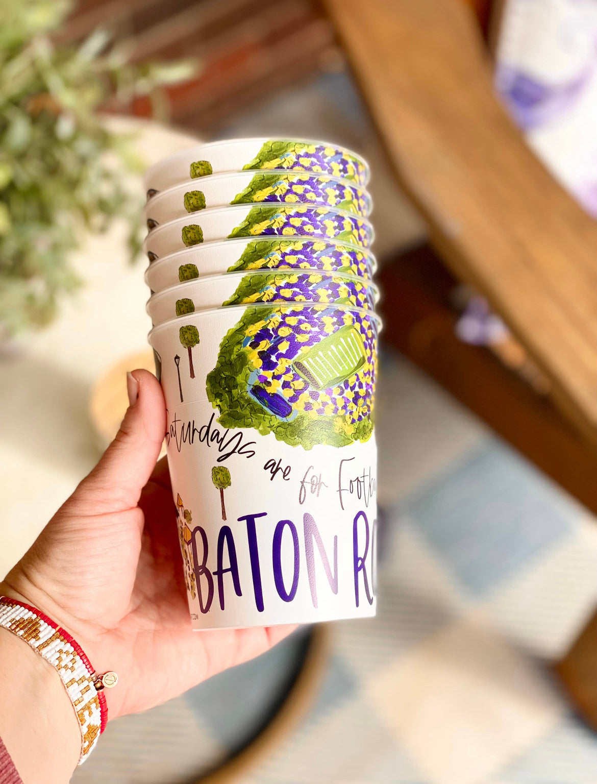 Game Day Reusable Party Cups LP