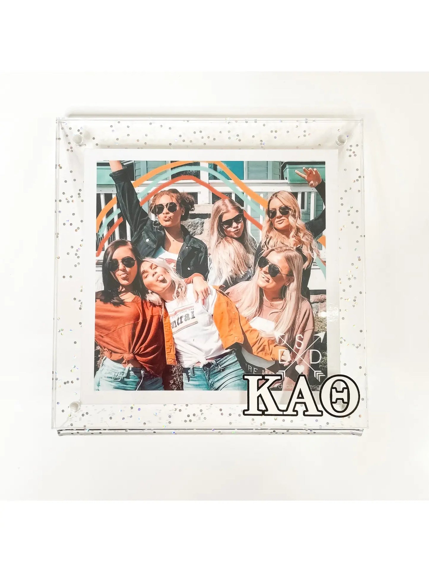 Insta Glitter Sorority Picture Frame
