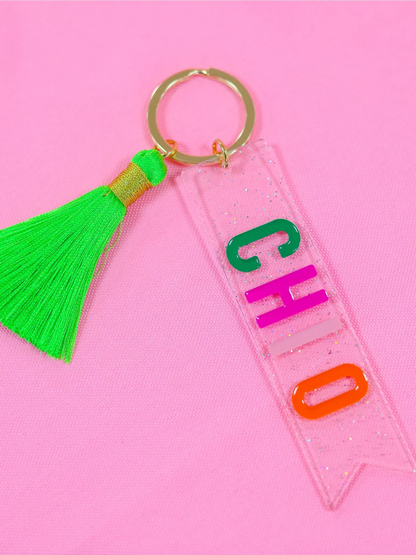 Tassel Sorority Key Fob