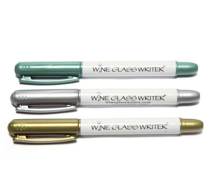 Wine Glass Writer Pens