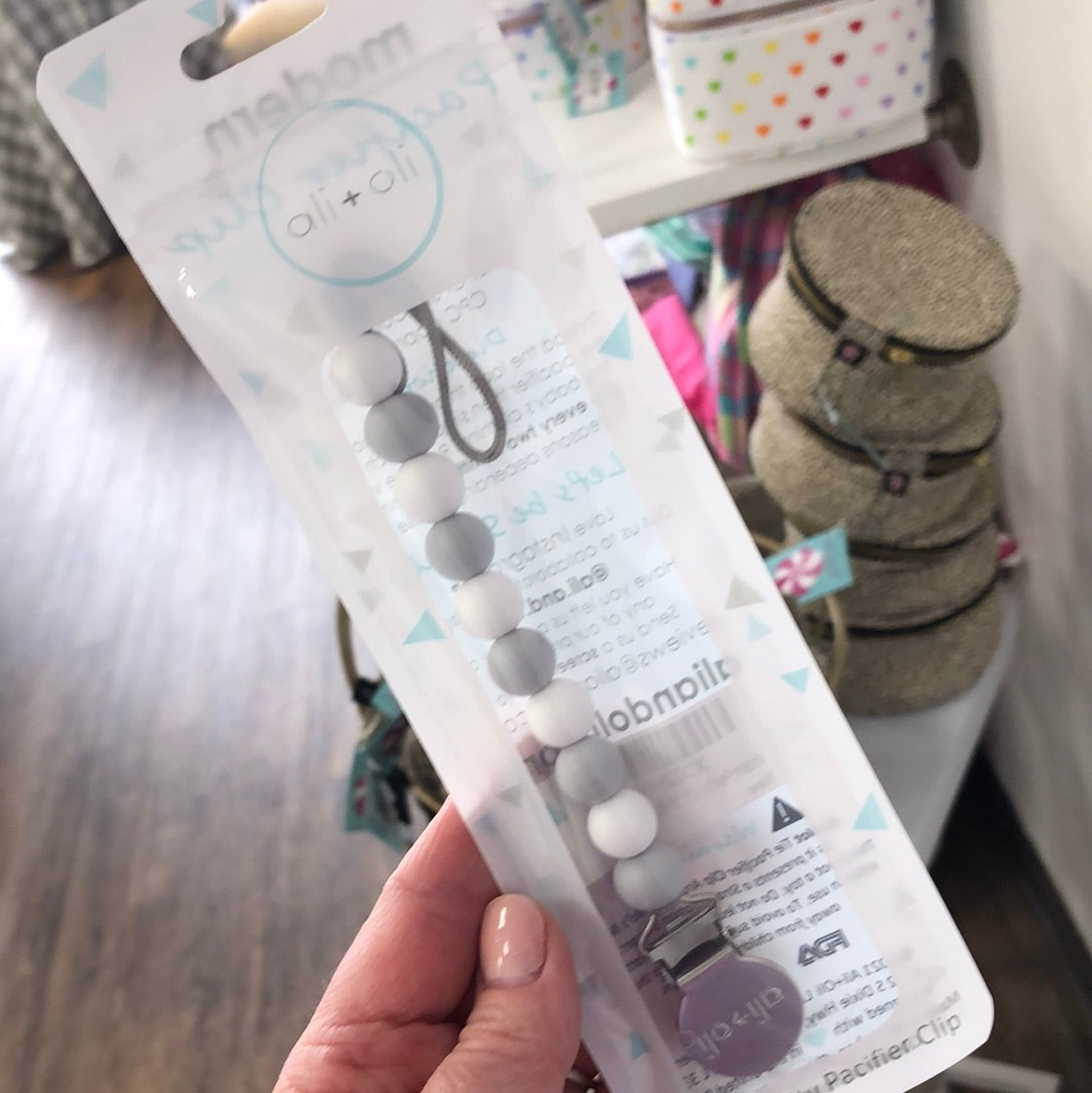 Modern Pacifier Clip