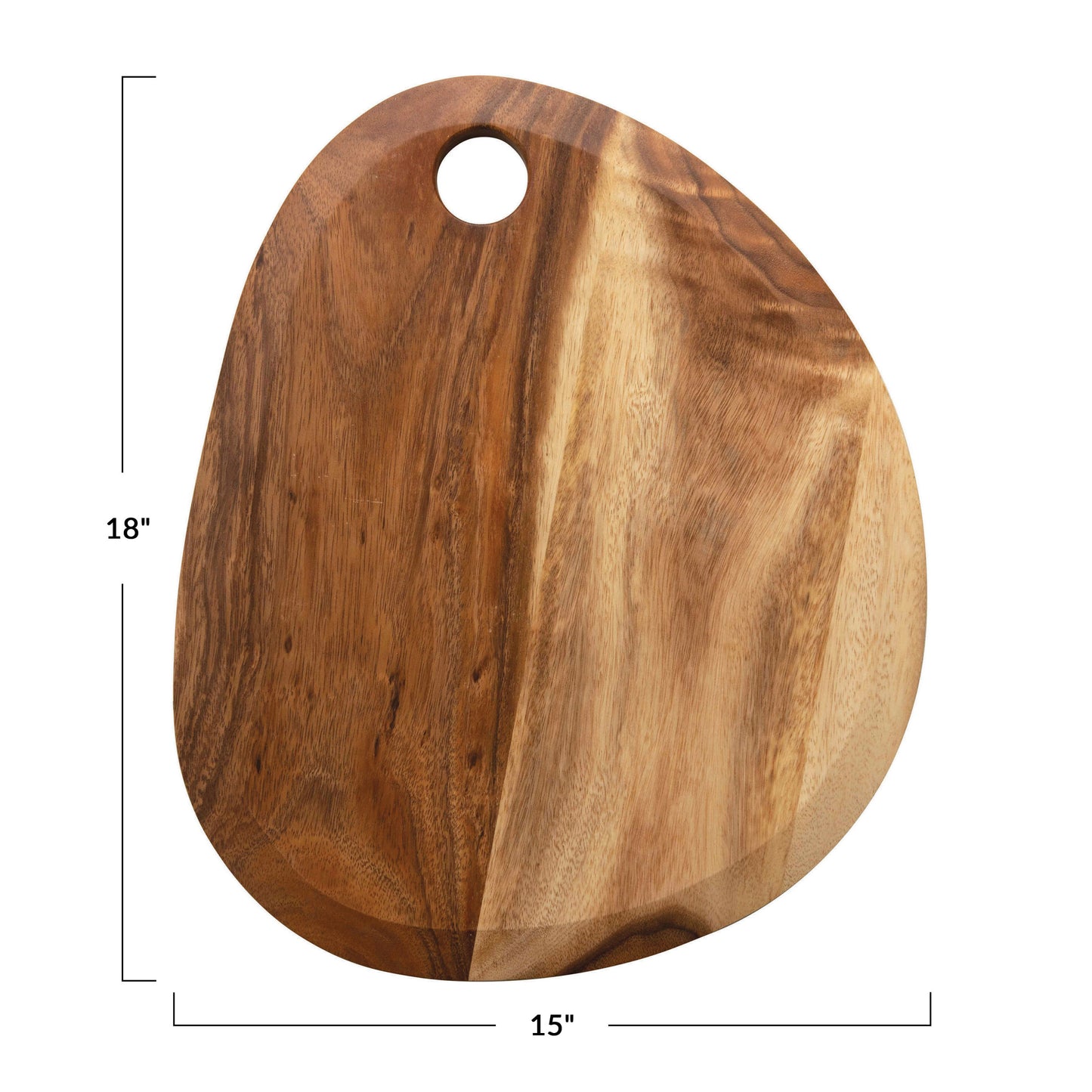 Suar Wood Oval Cutting/Cheese Board