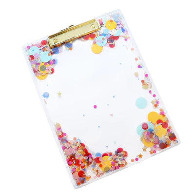 Never Boring Celebration Clipboard
