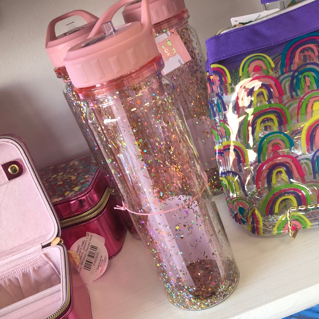 Ban.Do Glitter Bomb Pink Stardust Water Bottle