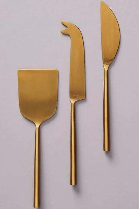 Gold Cheese Set