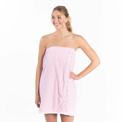 Ruffle Spa Wrap