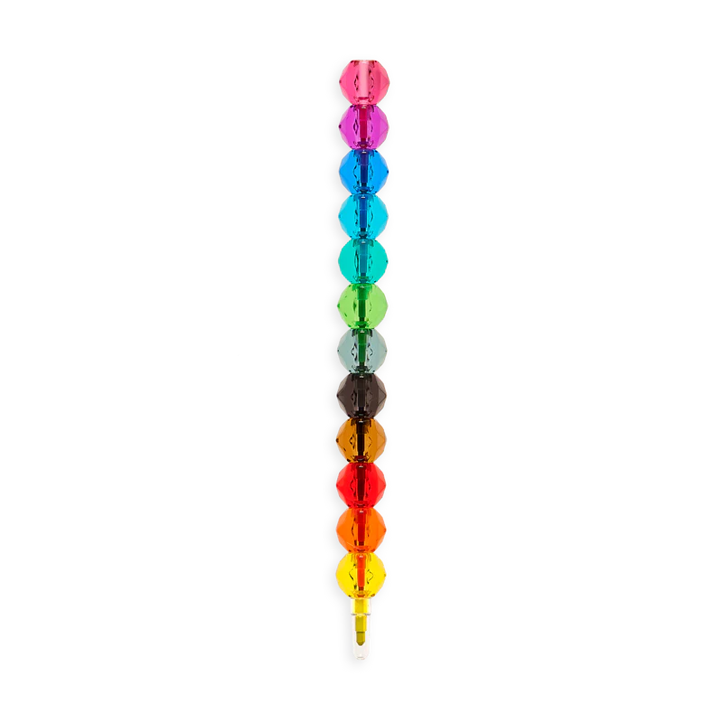 Charm to charm stacking crayons tub