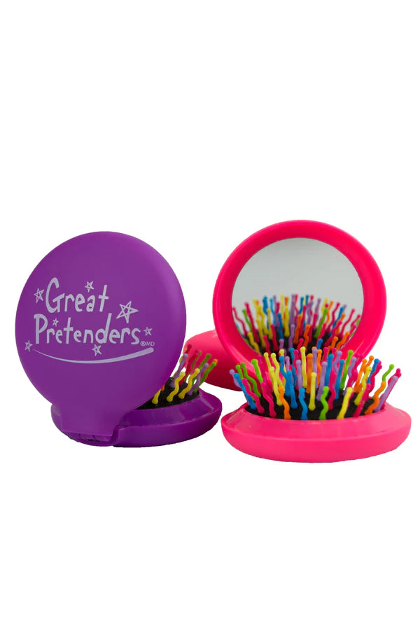 Collapsing hairbrush