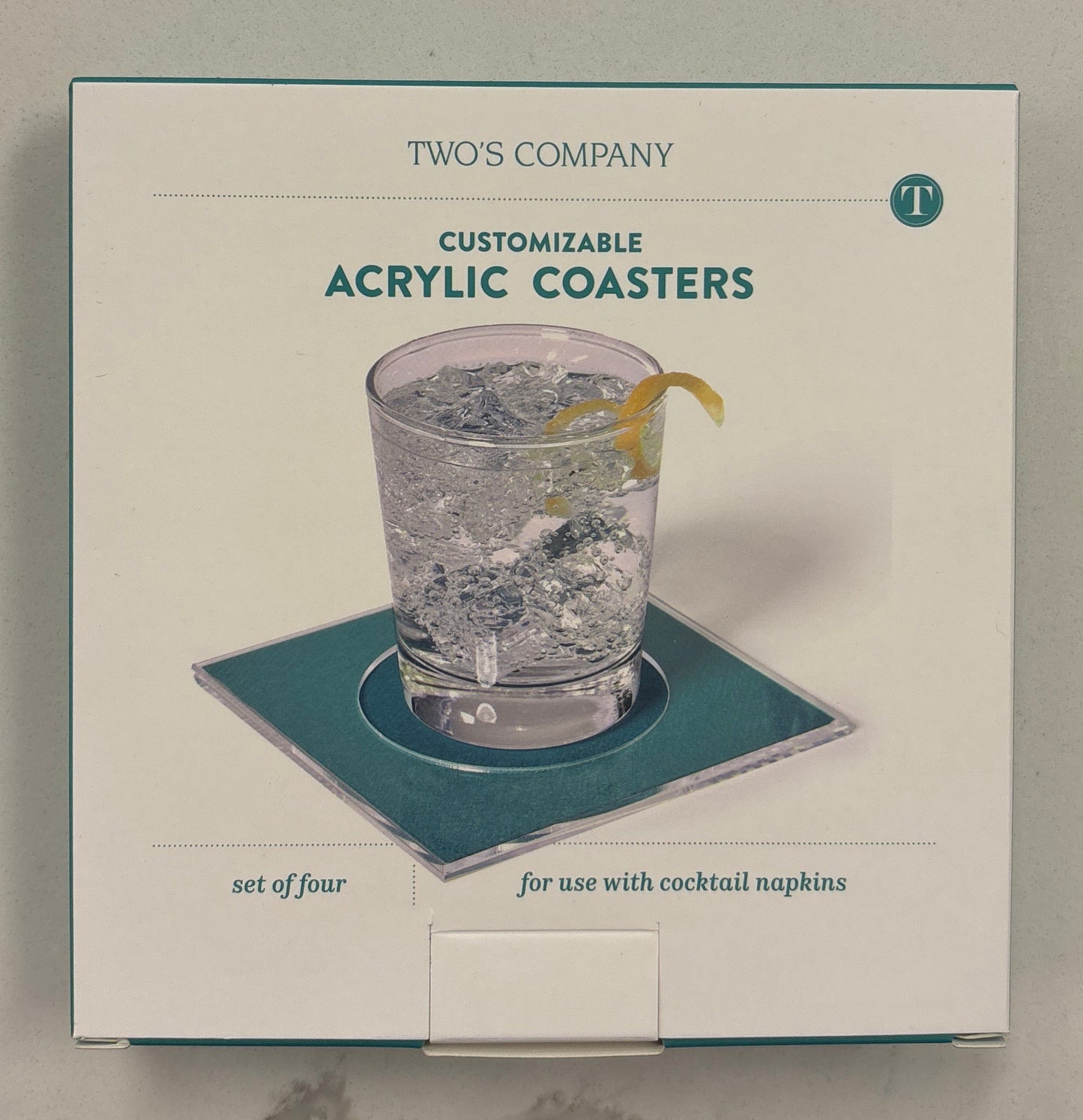 Cocktail Coasters Set of Four