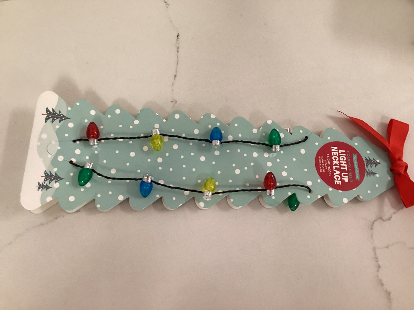Light Up Ornament Necklace