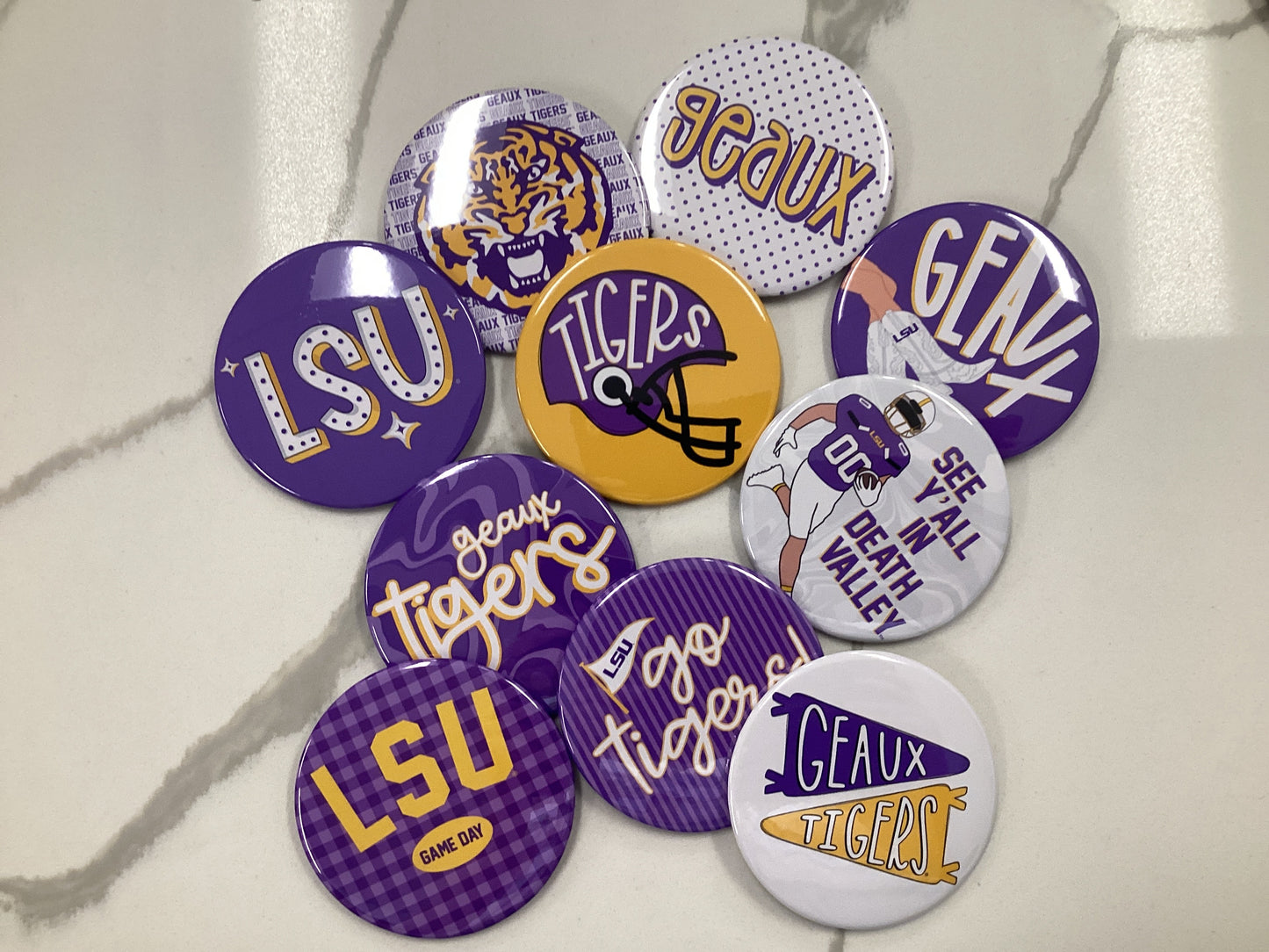 Game Day Buttons