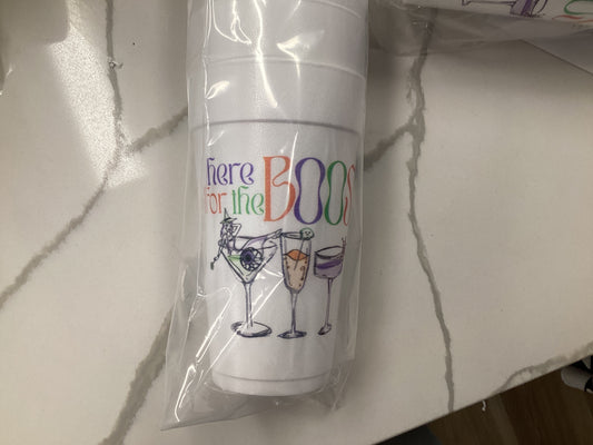 Styrofoam Cups- Multi Color
