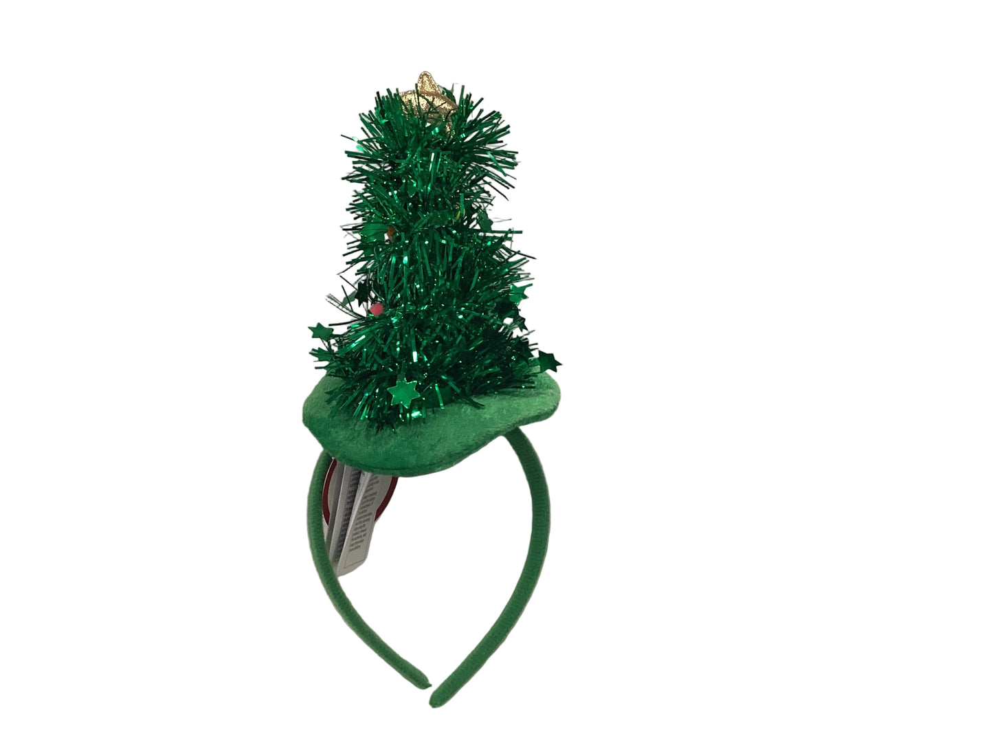 Tinsel Tree Light-Up Headband