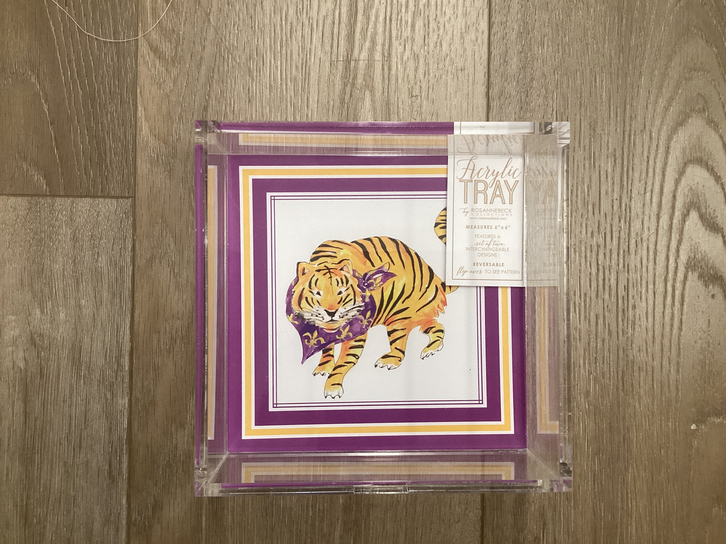 Collegiate Acrylic Tray