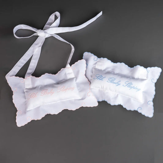 Shhh Baby Sleeping Door Hanger Pillow