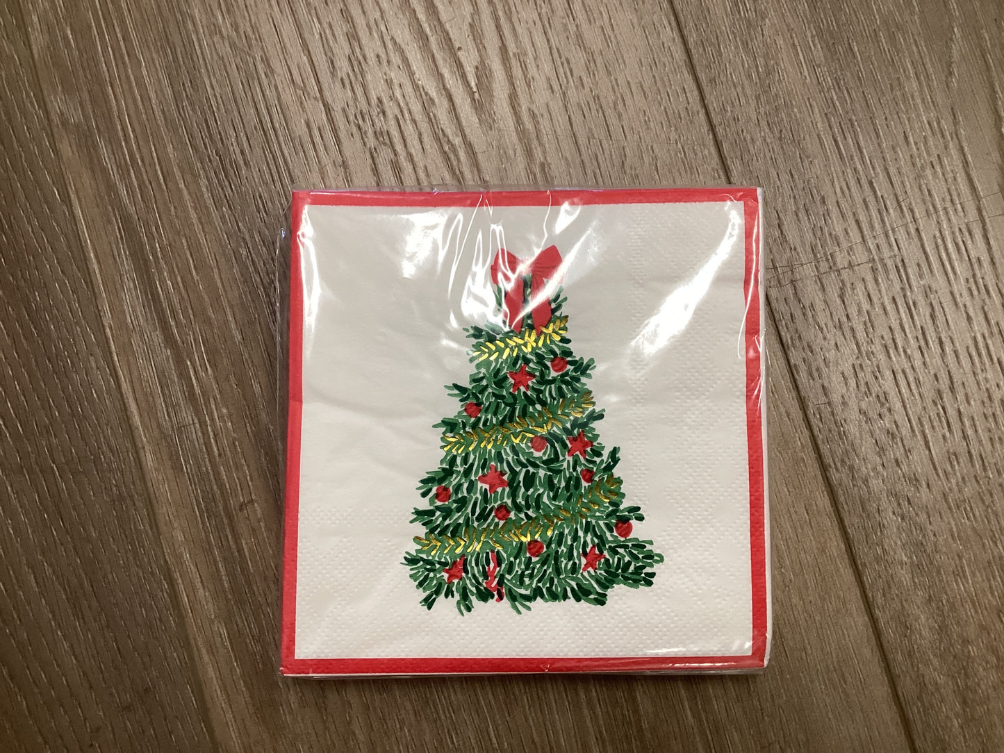 Mary Square Christmas Cocktail Napkins