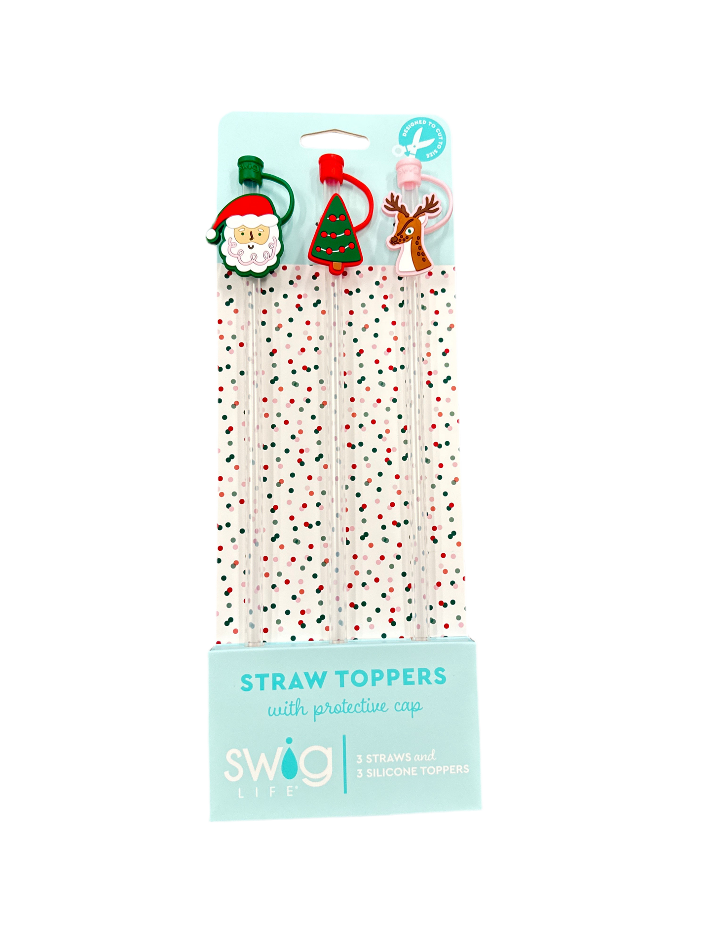 Christmas Straw Topper