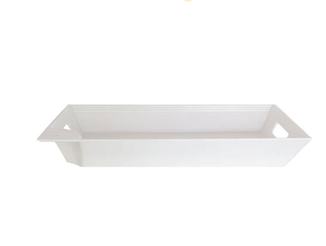 Rectangular tray