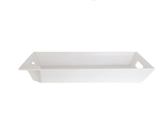 Rectangular tray