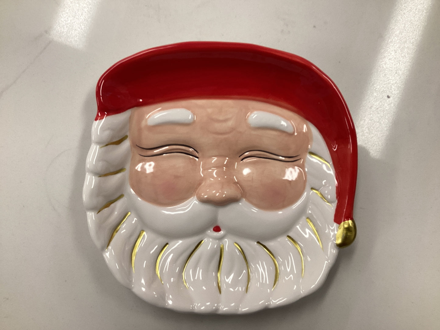 Santa Dessert Plate
