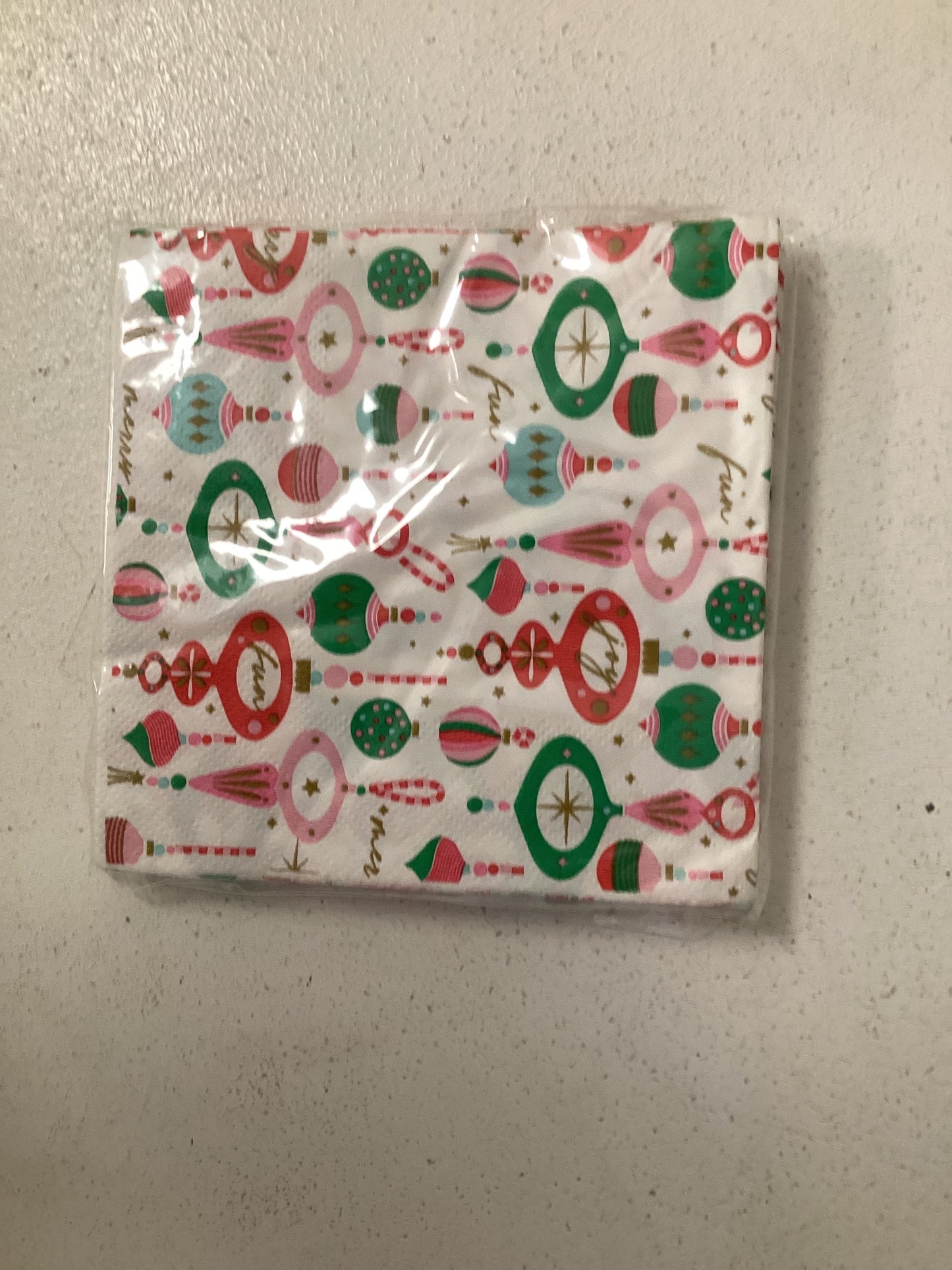 Merry and Fun Cocktail Napkins