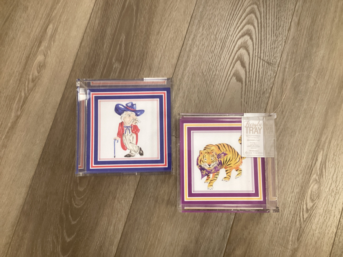 Collegiate Acrylic Tray