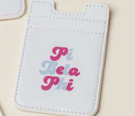 Sorority Stick On Phone Wallet