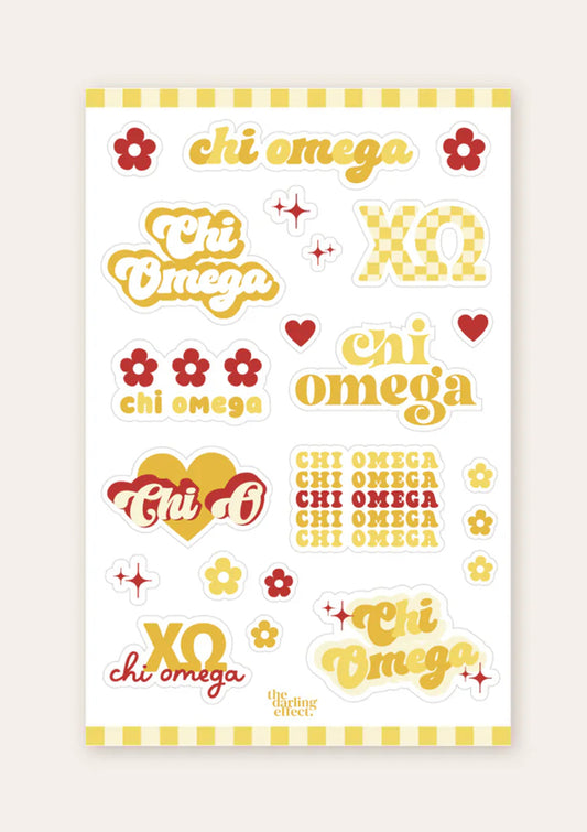 Sorority Sticker Sheet