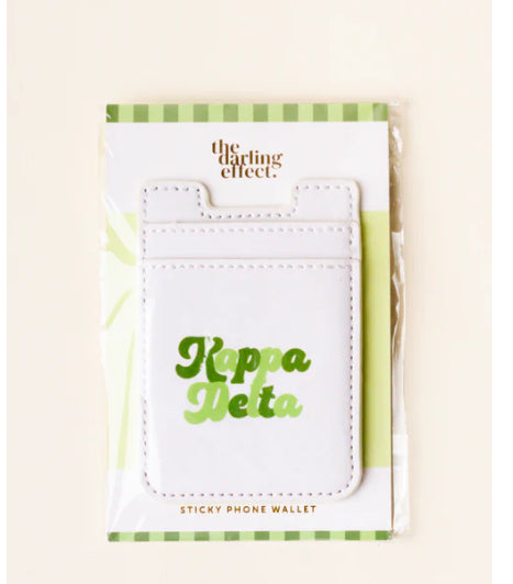 Sorority Stick On Phone Wallet
