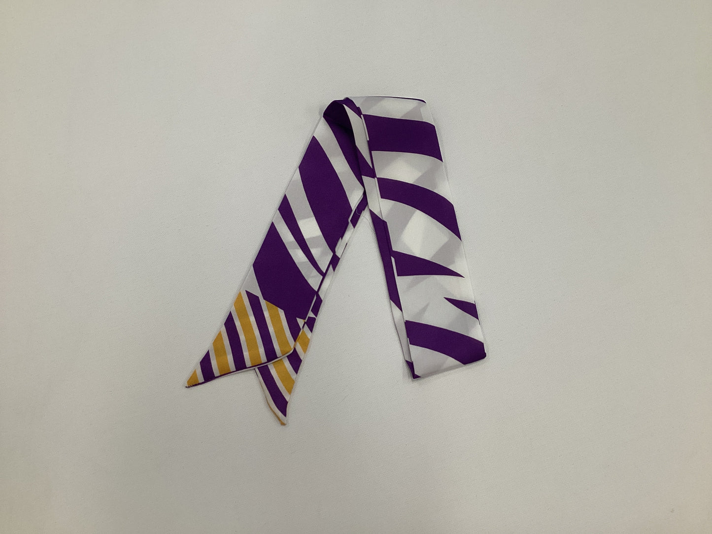 Harper Striped Skinny Scarf