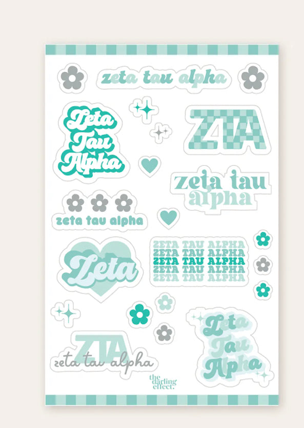 Sorority Sticker Sheet