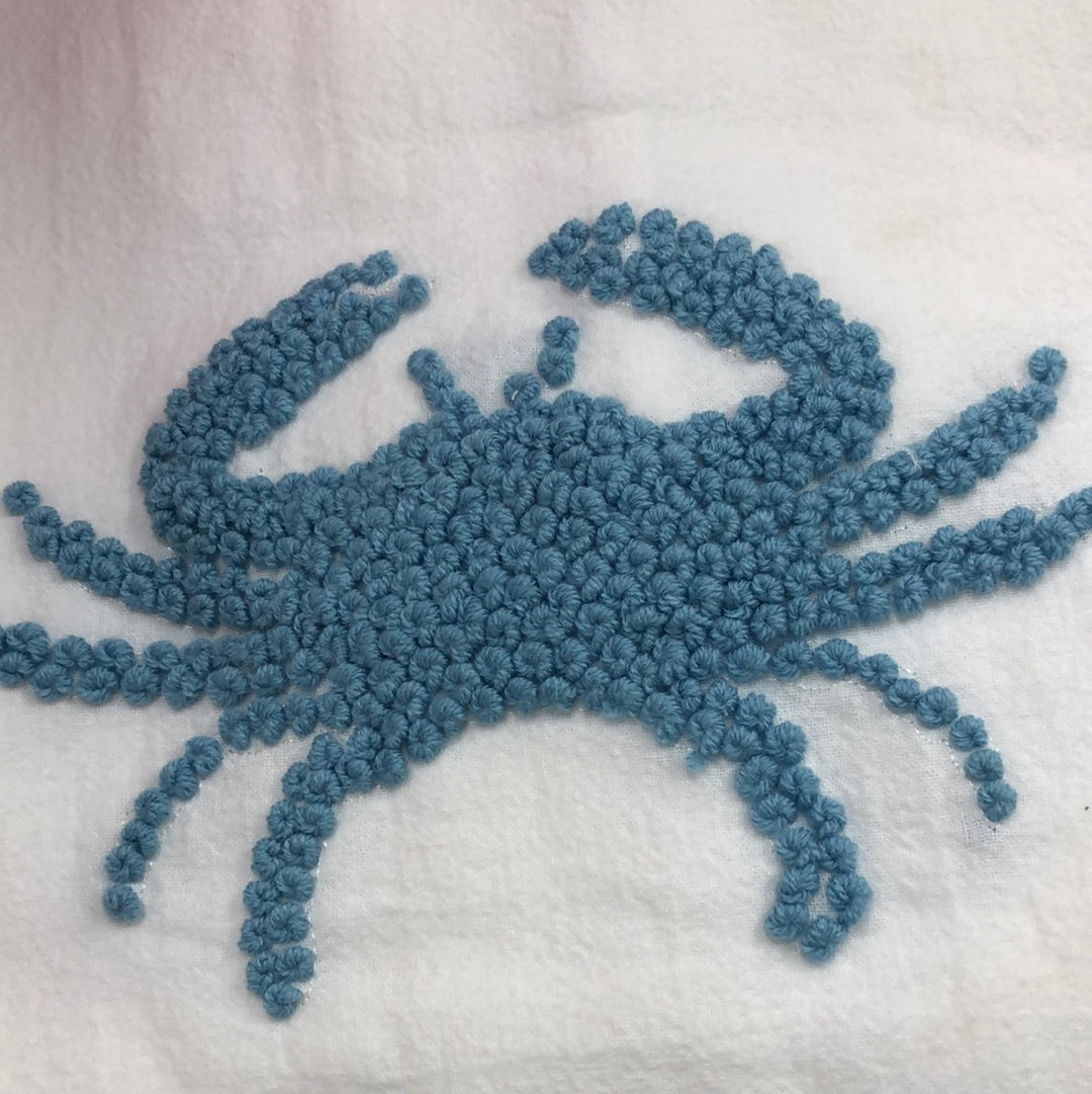 Crab towel