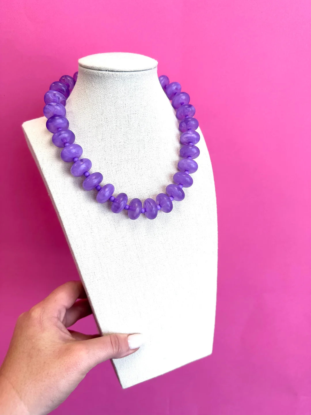 Circle Bauble Ball Necklace