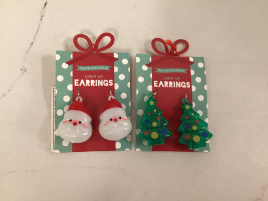 Christmas Light Up Earrings