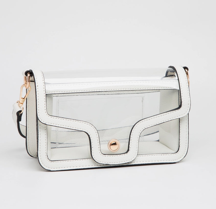 Gameday Stadium Clear Envelope Shoulder Bag