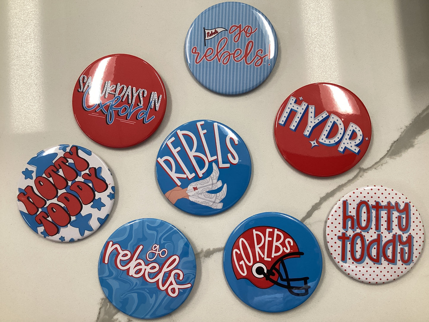 Game Day Buttons