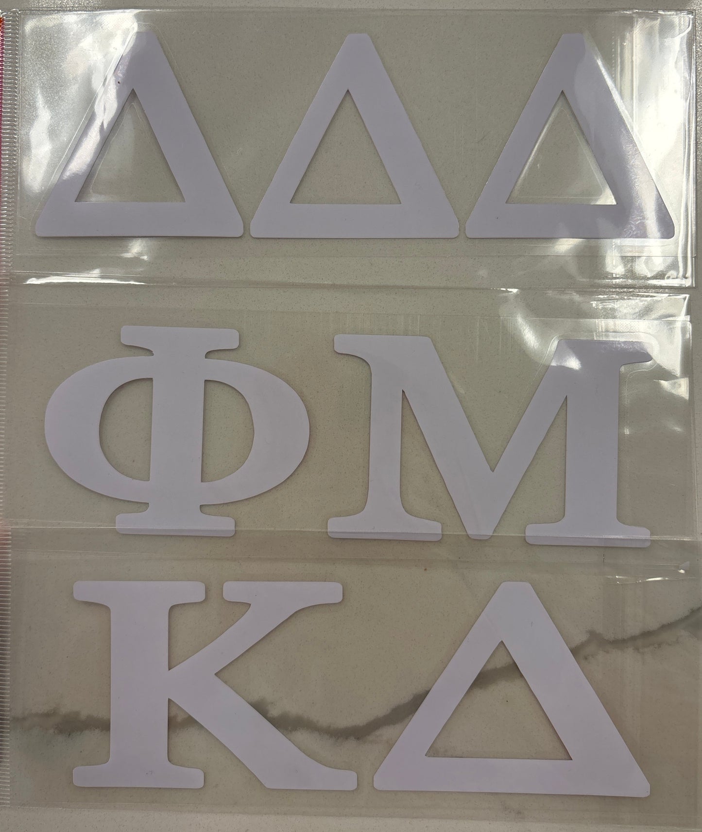 Sorority Car Decal
